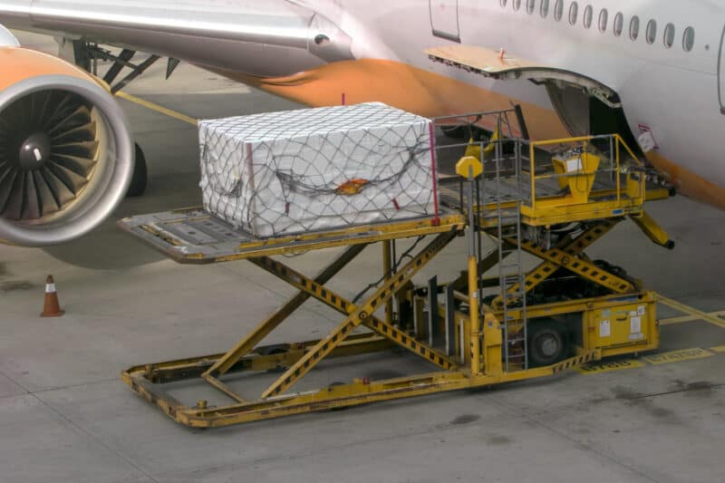 Air freight shipping to south america
