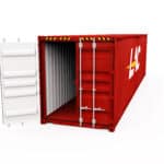 40 ft High Cube Container Single Side Door