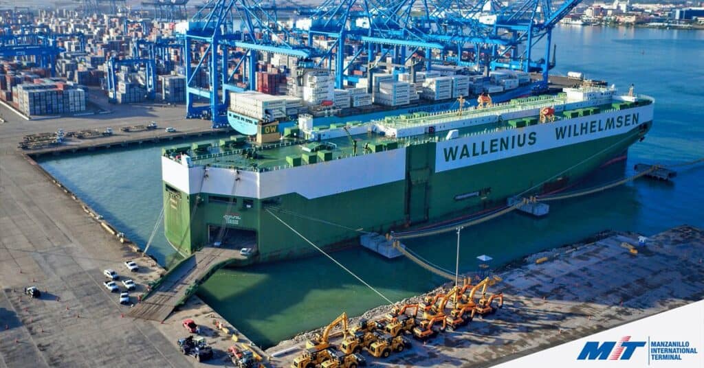 RORO shipping to Panama - Port of Manzanillo