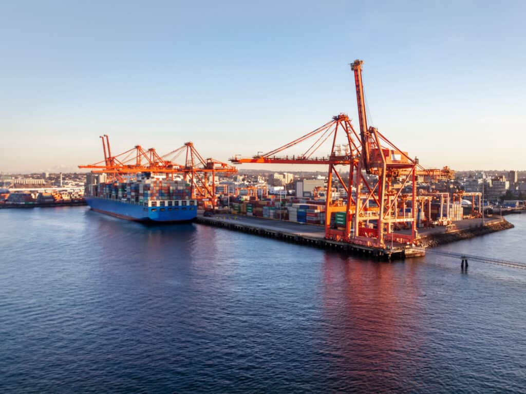 Shipping from the Port of Vancouver