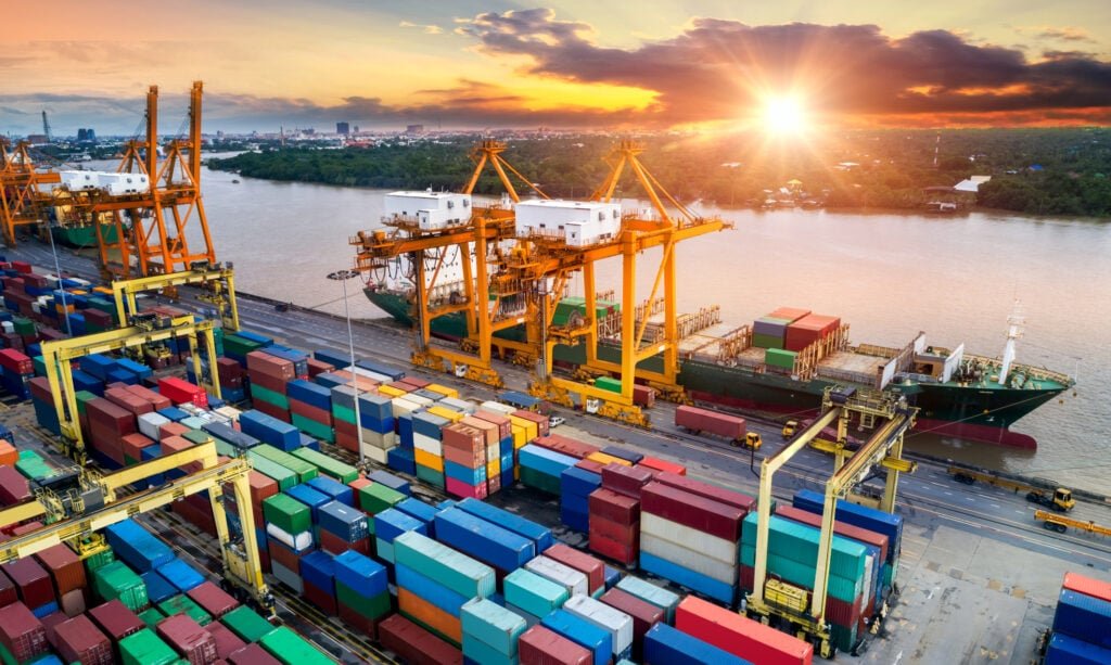 Container Cargo shipping Door to Door Services by container and air freight