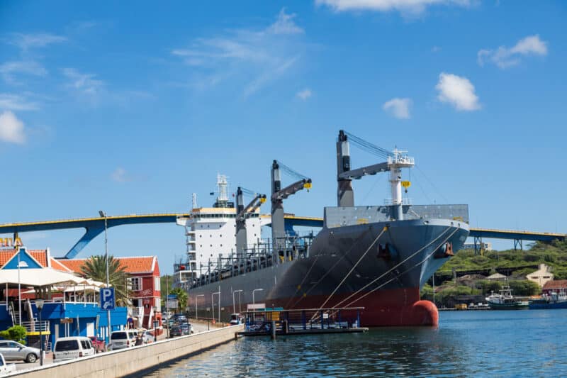 Cargo Shipping to Curacao harbor