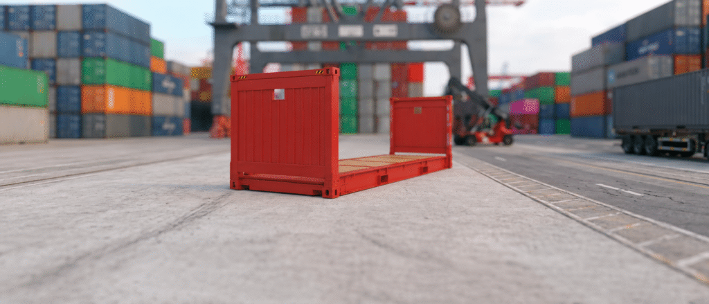 20ft Collapsible Flat Rack Container